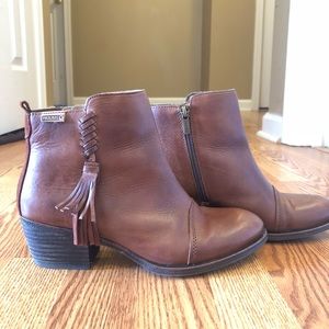 Pikolinos Baqueria W9M Brown Booties